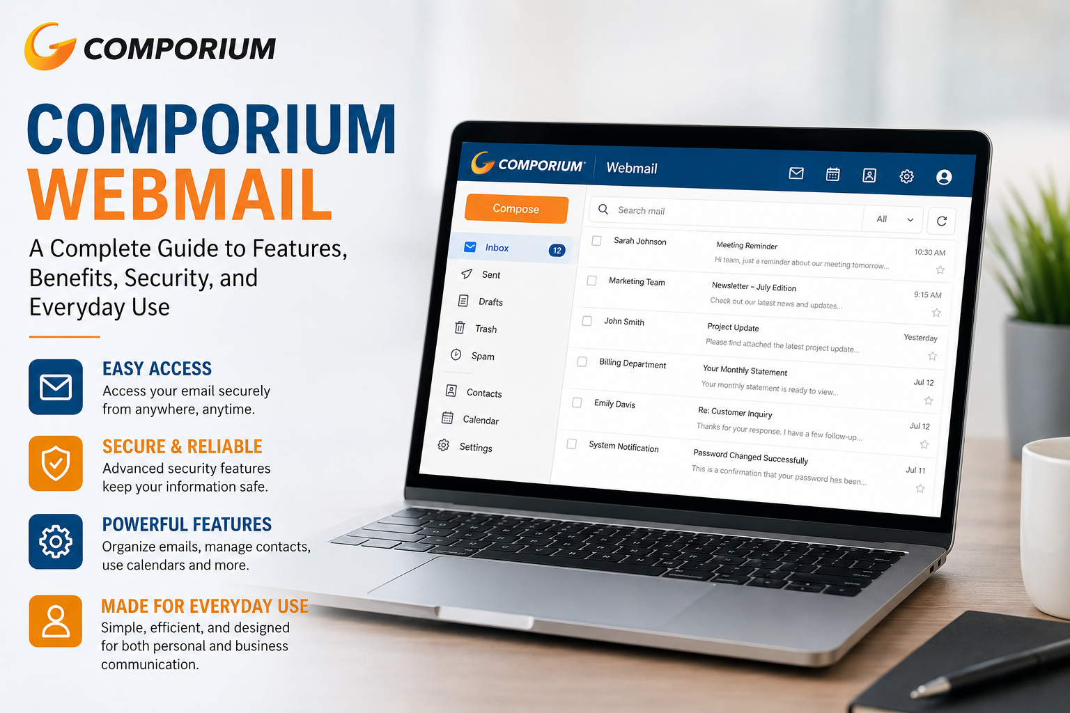comporium webmail